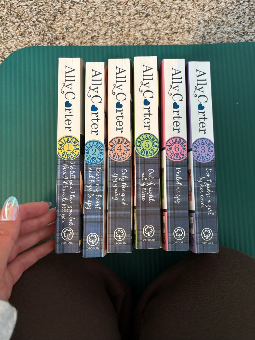 Ally Carter Gallagher Girls Book Set - Multicolor Spines